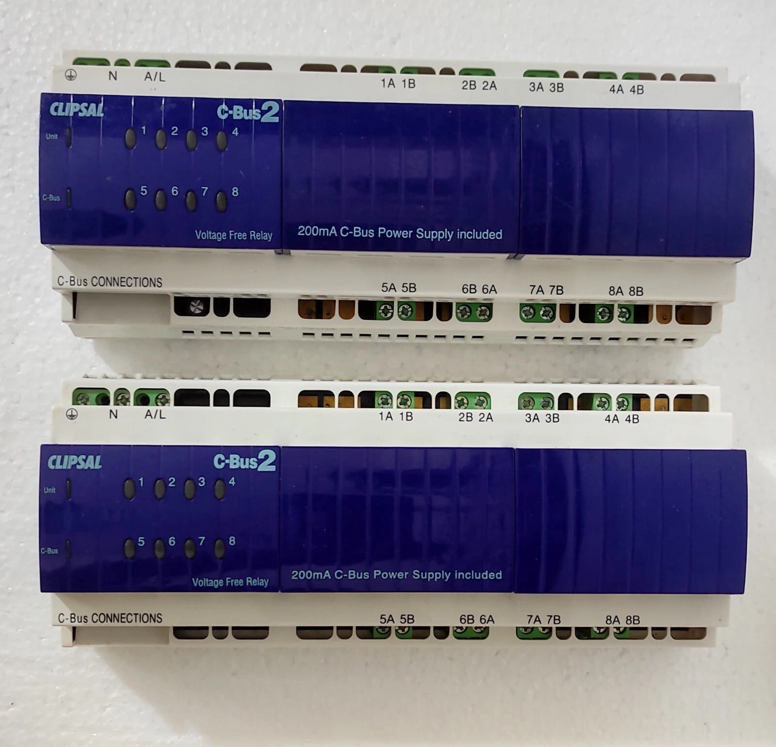 CLIPSAL L5508RVF 8 Channel Voltage Free Relay  Power Supply Included *New*
